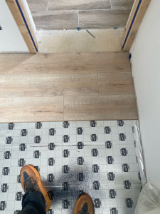 Photo de galerie - Pose de parquet - Revêtement de sol