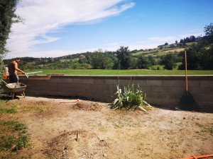 Photo de galerie - Reprise d'un mur