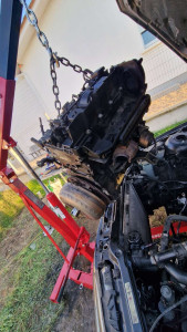 Photo de galerie - Changement de moteur bmw E46 