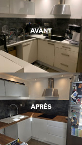 Photo de galerie - Rénovation cuisine 