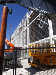 Photo de galerie - Charpente structure métallique 