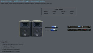 Photo de galerie - Kit Sono