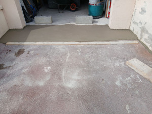 Photo de galerie - Seuil garage terminé 