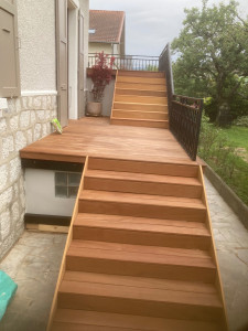Photo de galerie - Terrasses en bois exotique 