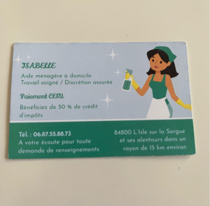 Photo de galerie - Ménage