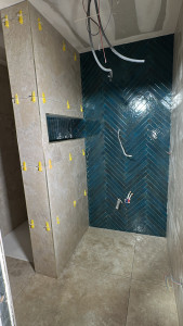 Photo de galerie - Pose zellige faïence 