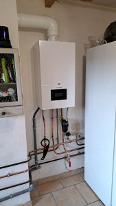 Photo de galerie - Pose chaudiere de dietrich MCR2