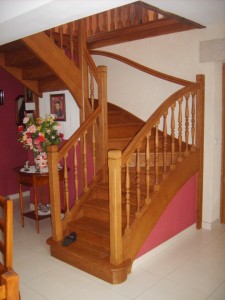 Photo de galerie - Fabrication et pose d'escalier