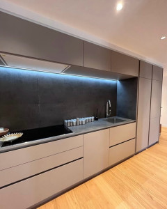 Photo de galerie - Pose de cuisine menuiserie