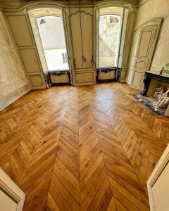 Photo de galerie - Pose de parquet - Revêtement de sol