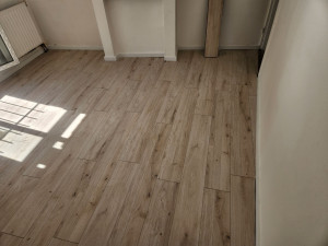 Photo de galerie - Pose parquet 