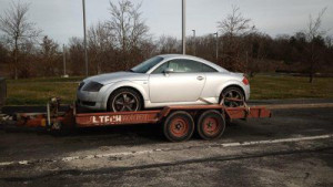 Photo de galerie - Transport d'une Audi TT de Paris à Clermont-Ferrand 