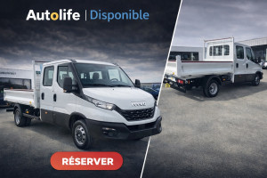 Photo de galerie - Ben daily iveco grand espace ben coulissante, très pratique. 