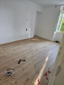 Photo de galerie - Pose de parquet - Revêtement de sol