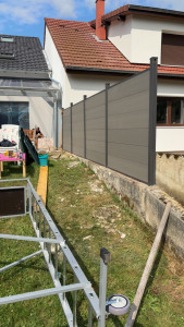 Photo de galerie - Pose de panneaux rigide