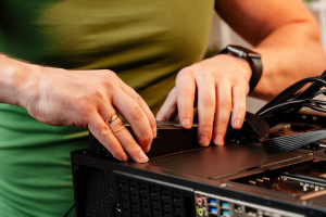 Photo de galerie - Changement de pièces informatique