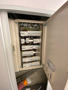 Photo de galerie - Câblage d’une armoire neuf