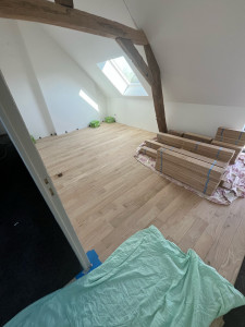 Photo de galerie - Pose de parquet - Revêtement de sol