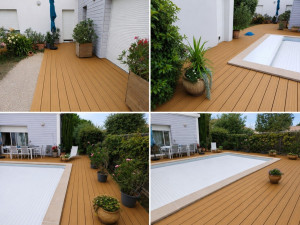 Photo de galerie - Terrasse bois sur plots
