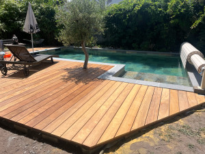 Photo de galerie - Terrasse en bois exotique 