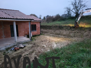 Photo de galerie - Terrassement autour d une maison 