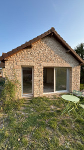 Photo de galerie - Pose pierres de parement 