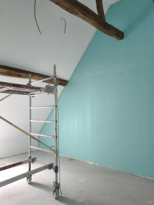 Photo de galerie - Peinture mur et plafond 