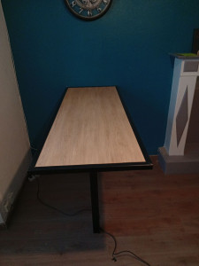 Photo de galerie - Création d'une table haute