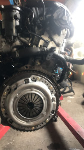 Photo de galerie - Volant moteur plus embrayage complet sur megane 3