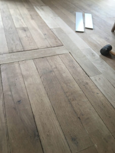 Photo de galerie - Rajout lame de Parquet Massif 