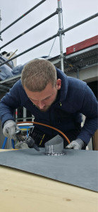 Photo de galerie - Soudure sur zinc