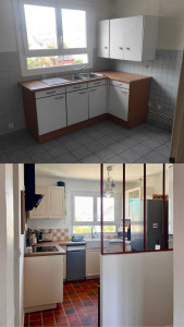 Photo de galerie - Rénovation complète cuisine 