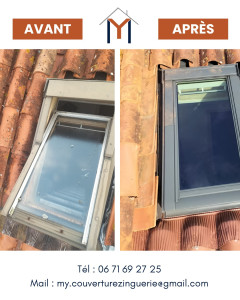 Photo de galerie - Remplacement velux