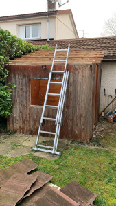 Photo de galerie - Démontage cabanon 
