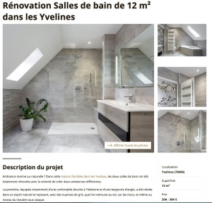 Photo de galerie - SDB 78 avec douche à l'italienne