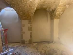 Photo de galerie - Enduit pare lumière Sth ( traitement du salepetre)