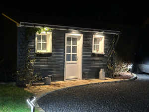 Photo de galerie - Création cellier pour jardin 