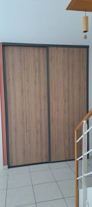 Photo de galerie - Pose de porte coulissante