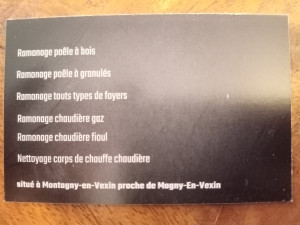 Photo de galerie - Ramonage - Fumiste