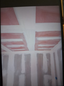 Photo de galerie - Pose bande calicot
