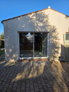 Photo de galerie - Pose de baie coulissant 