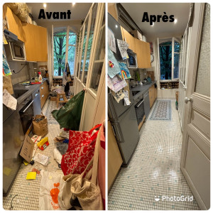 Photo de galerie - Nettoyage et rangement cuisine 