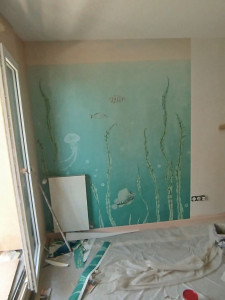 Photo de galerie - Peinture - Tapisserie