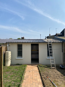 Photo de galerie - Peinture sur Toit fibro