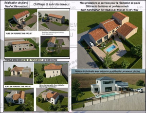 Photo de galerie - Bureau dessin bâtiment
accompagnement de projet :
construction et rénovation
plans personnalisés
relevé des existants