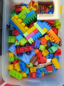 Photo de galerie - Lego mélanger pour les jeux de constructions