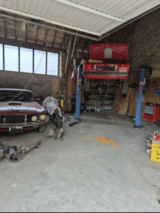 Photo de galerie - Remplacement embrayage / butée  / joints spie moteur  et flector de transmission  + vidange boite / ponts