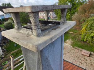 Photo de galerie - Remplacement chapeau de cheminé