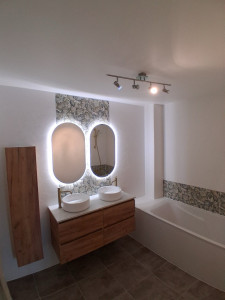 Photo de galerie - Plomberie installation sanitaire, carrelage