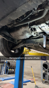 Photo de galerie - Remplacement du carter d’huile 